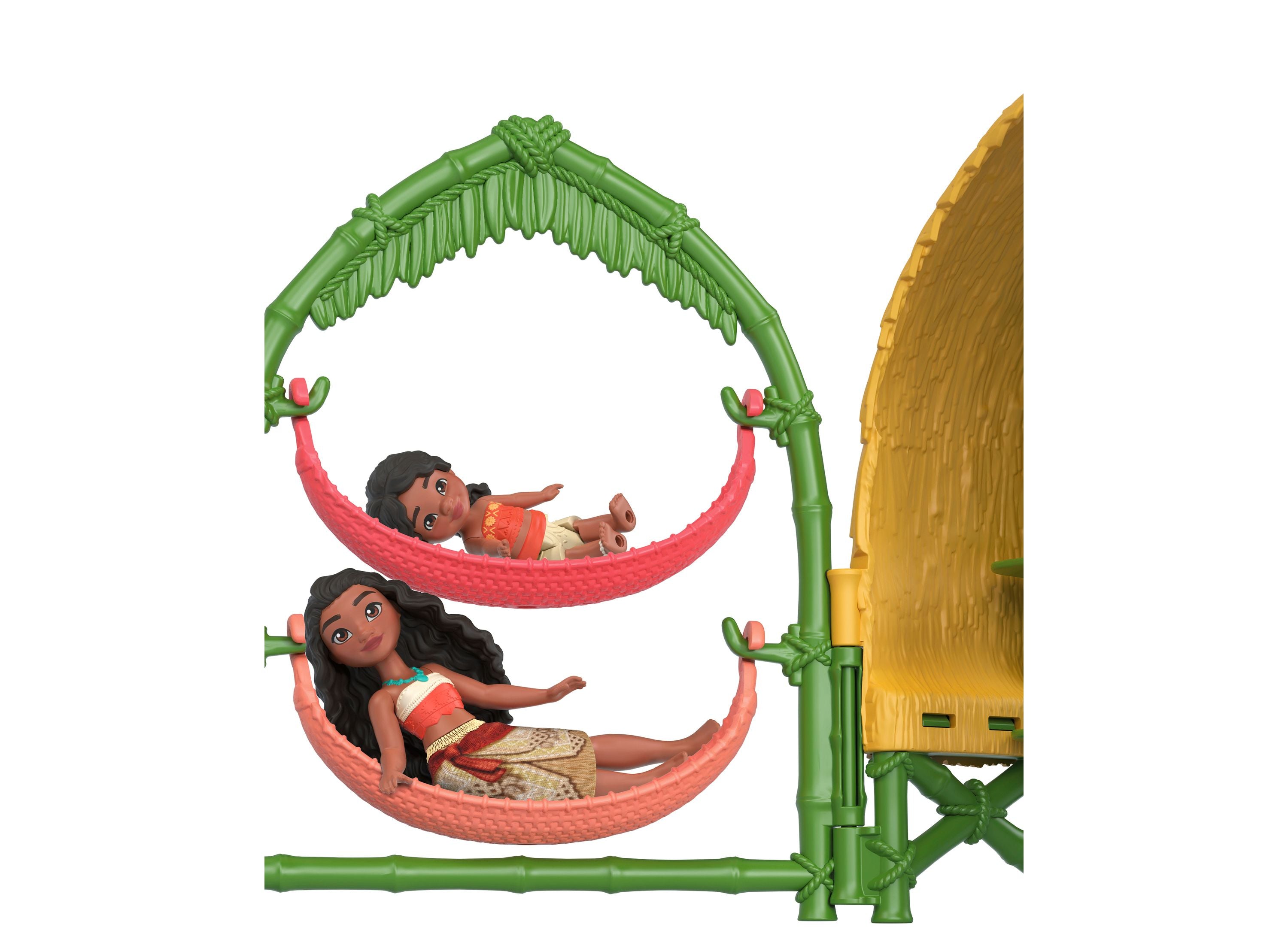 Disney Princess Moana 2 Simea Village Home Playset Toy for Kids - Interactive Moana Dollhouse with Figures & Accessories - Perfect for Imaginative Play & Storytelling