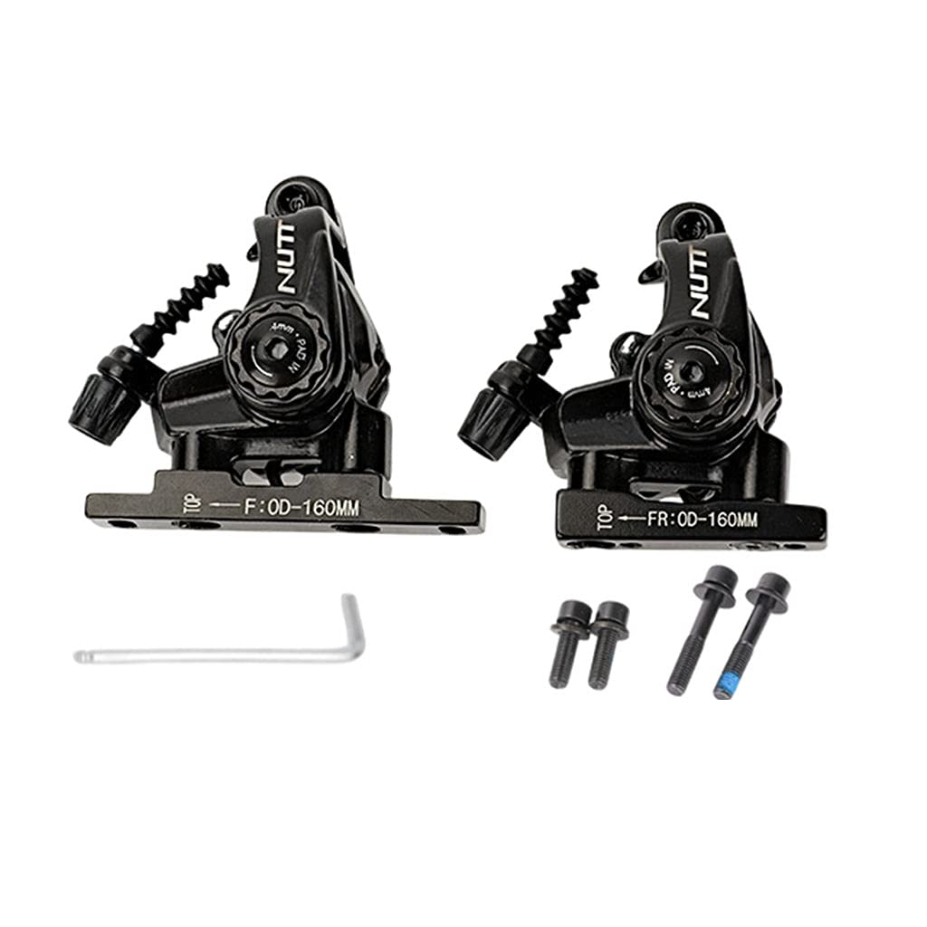 TOOYFUL Premium Bike Disc Brake Caliper Set - Front & Rear Brake Pads for 140mm & 160mm Rotors - Durable Bicycle Brake Repair Components for Mountain Bikes, Road Bikes & Commuter Cycling