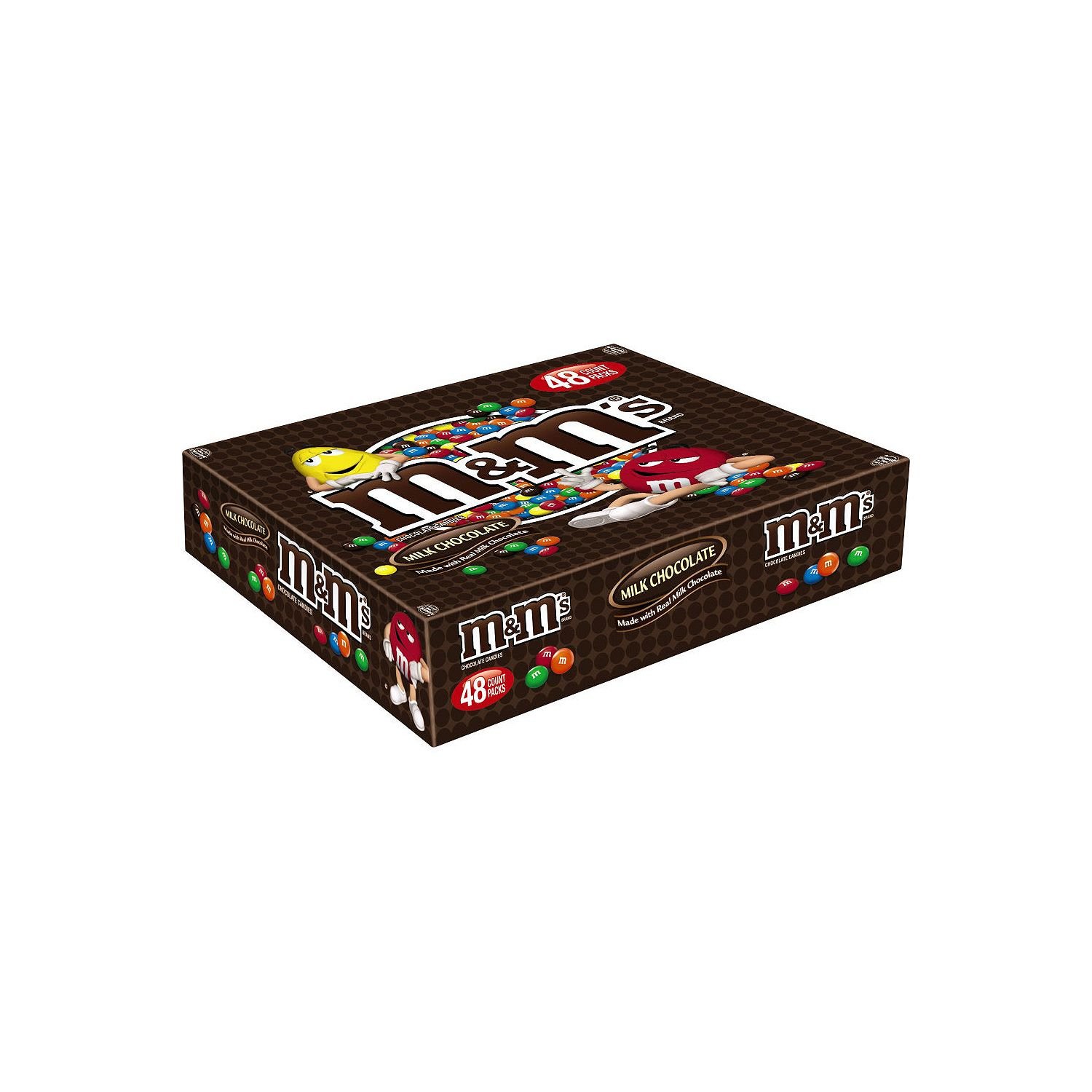 M&M'S Milk Chocolate Candy - 1.69 oz Bag | Bulk Mars Chocolate Candies for Parties, Halloween, Easter & Office Snacks