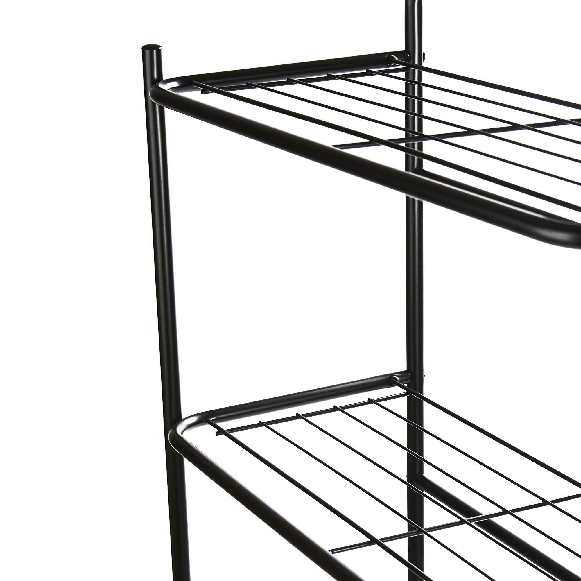 Mind Reader Over The Toilet Storage Rack - 3-Tier Metal Bathroom Organizer Shelf (23.5