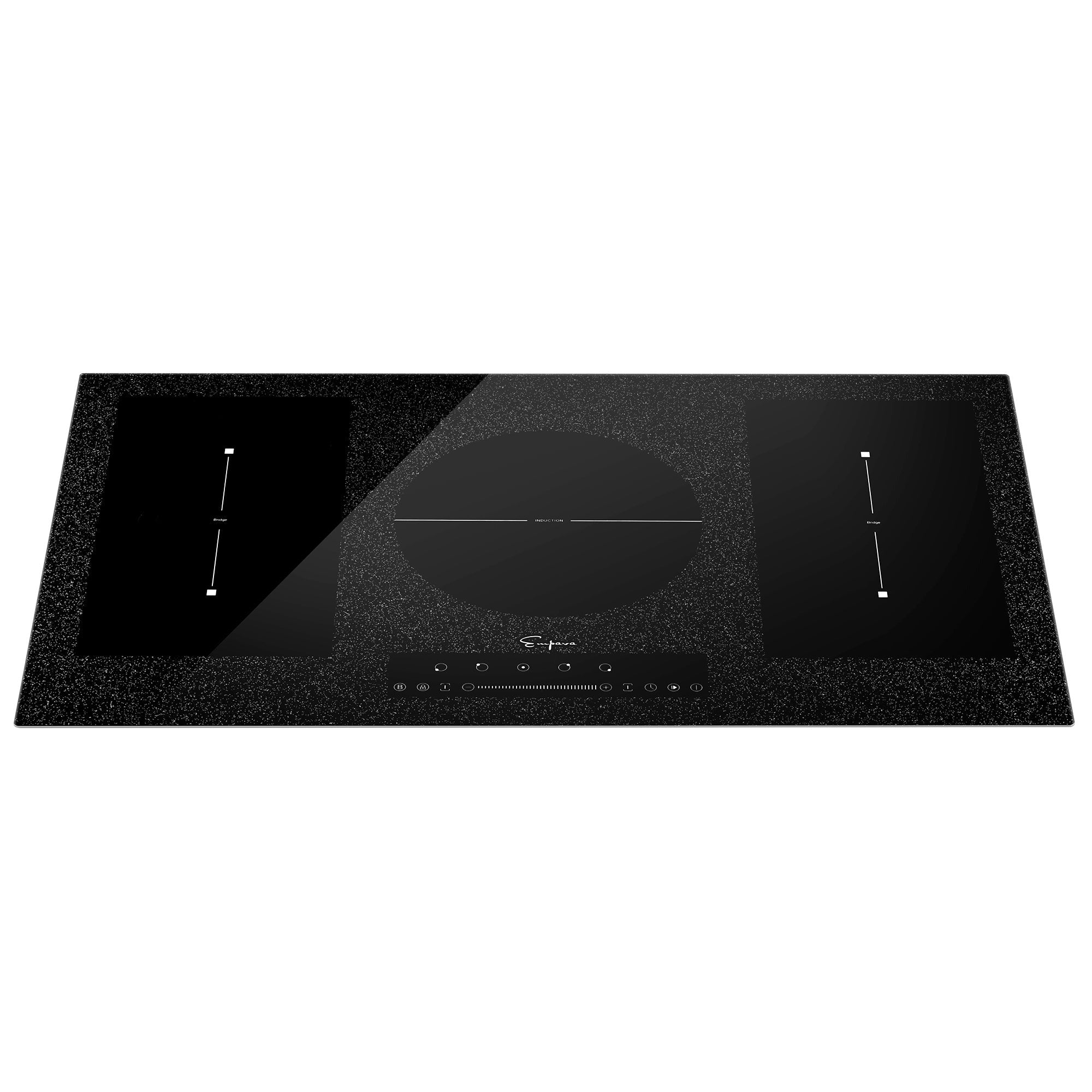 Empava 36-Inch 5-Burner Induction Cooktop (IDCF9) - Fast & Efficient Electric Stove for Modern Kitchens | Perfect for Home Cooking, Entertaining & Professional Chefs