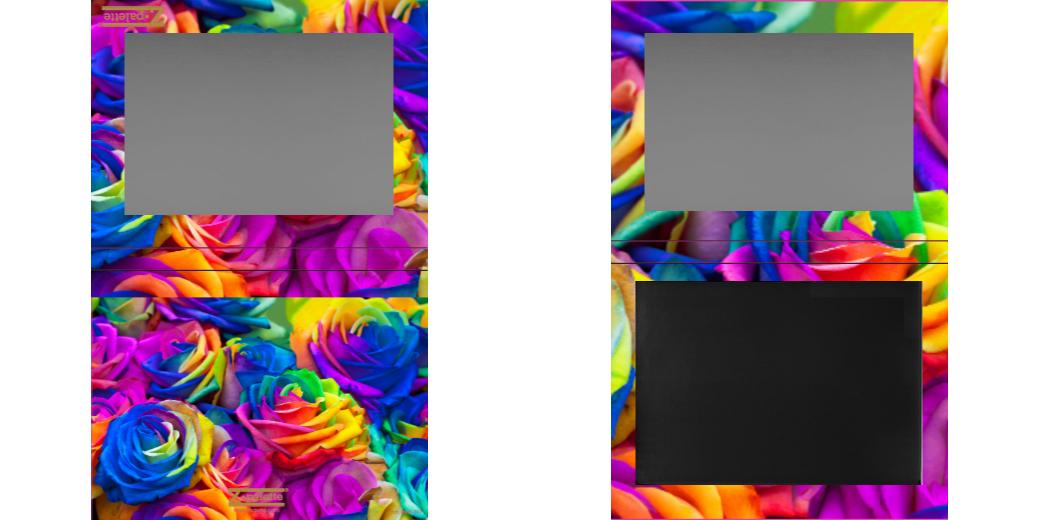 Custom Extra Large Z Palette - Magnetic Makeup Palette for Eyeshadows & Blush - Perfect for Professional Makeup Artists & Travel