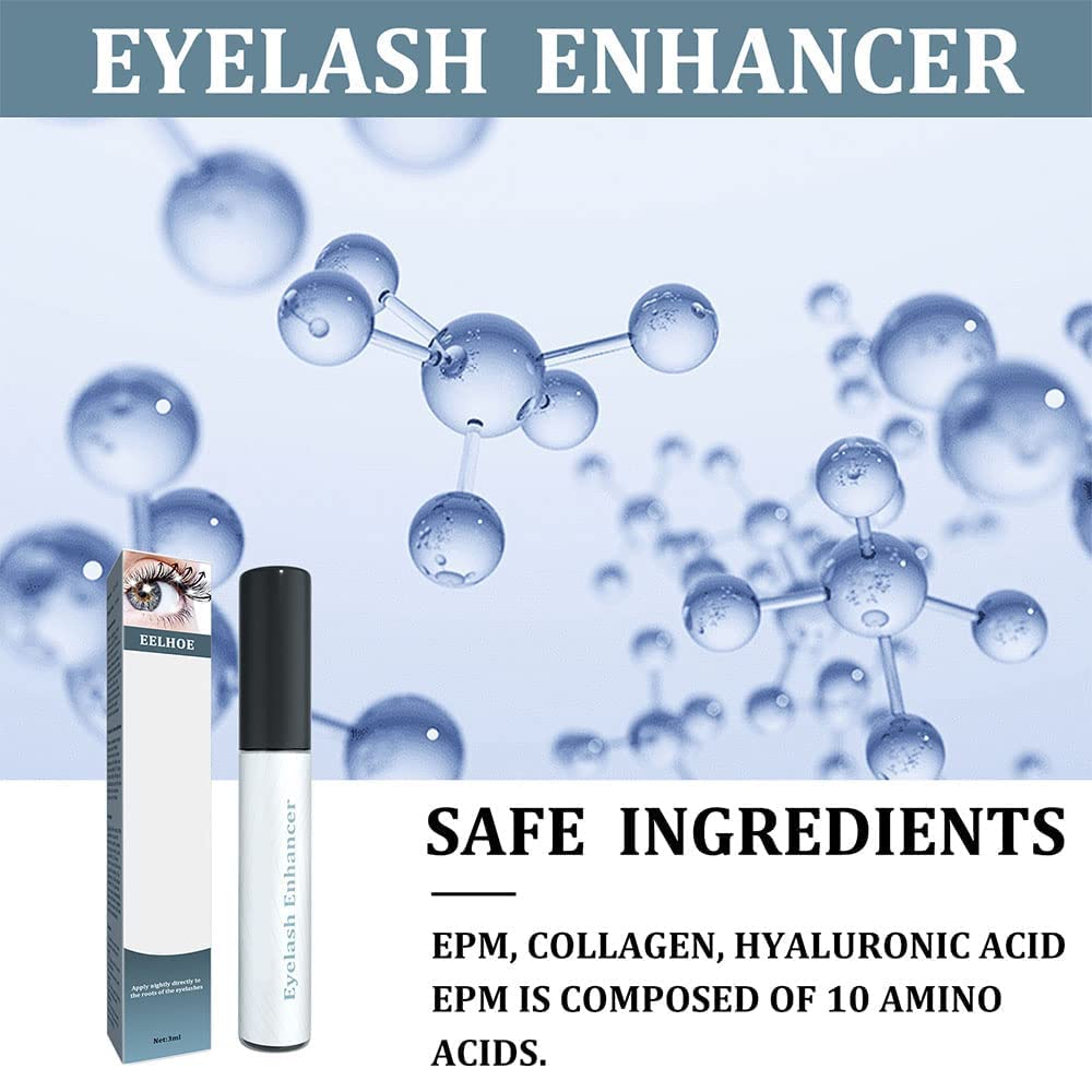 Lashiology Eyelash Growth Serum - Natural Lash & Brow Enhancer for Longer, Thicker Lashes & Eyebrows | Perfect for Daily Use & Special Occasions