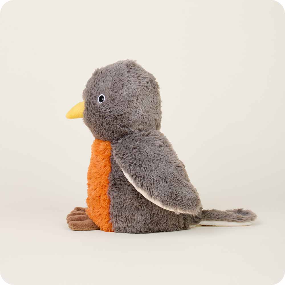 American Robin Warmies - Cozy Microwaveable Plush Heating Pad for Pain Relief & Comfort - Perfect for Cold Weather, Muscle Soreness & Stress Relief