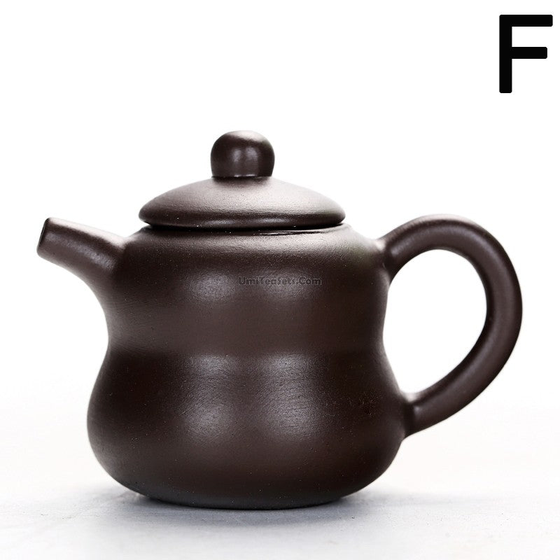 Premium Yixing Purple Clay Mini Teapot - Authentic Chinese Handmade Ceramic Teapot for Gongfu Tea Brewing | Perfect for Home, Office & Tea Ceremonies