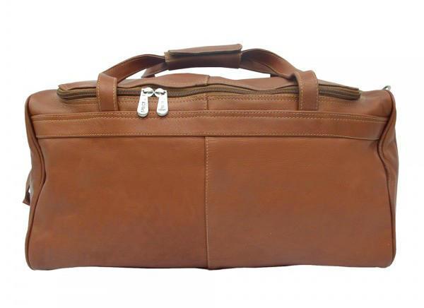 Premium Genuine Leather Small Duffel Bag for Travel - Piel Leather Traveler's Select Carry-On Weekender Bag | Perfect for Business Trips, Gym & Weekend Getaways