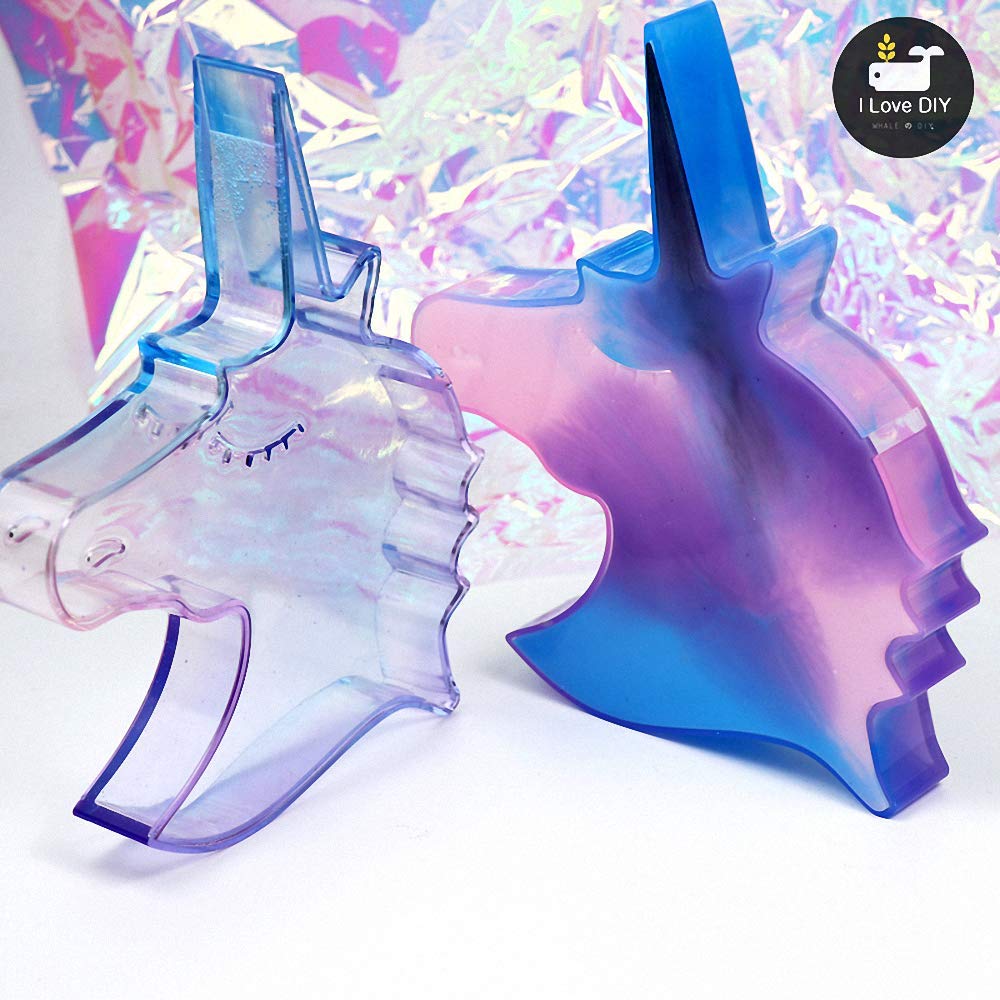 3D Unicorn Piggy Bank Silicone Mold for DIY Crafts - Epoxy Resin Casting Coin Storage Box - Perfect for Kids Savings, Birthday Gifts & Home Decor