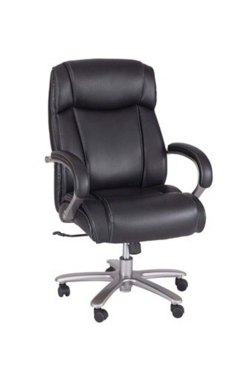 Lineage Big & Tall High Back Ergonomic Office Chair - 500 lb Weight Capacity, Adjustable Lumbar Support (Model 3502BL) - Perfect for Home Office, Gaming & Executive Workspaces