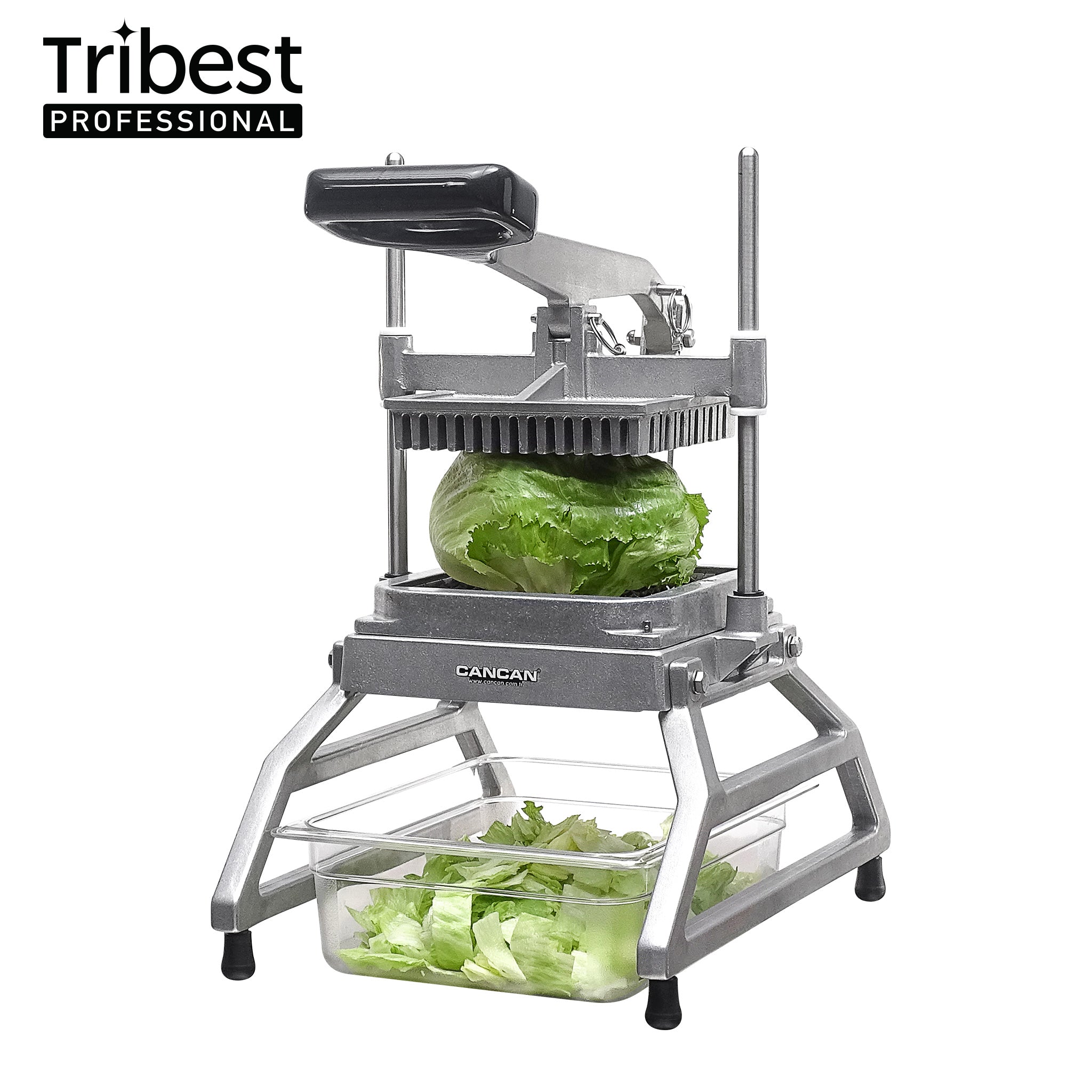 Cancan® Vegetable Cutter - Stainless Steel Multi-Function Slicer for Fruits & Vegetables | Perfect for Salad Prep, Meal Kits & Healthy Cooking