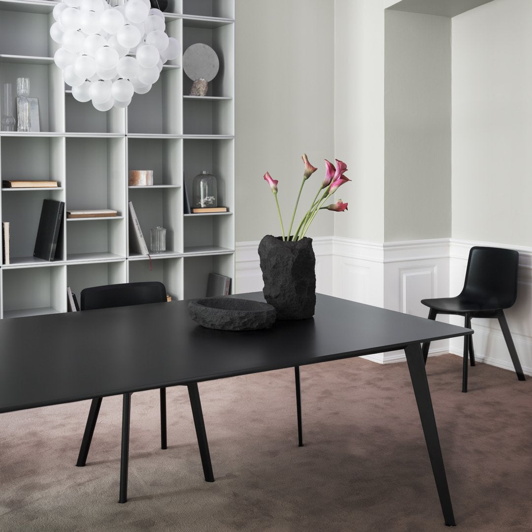JW Modern Rectangular Dining Table - Stylish & Durable for Home, Kitchen, and Restaurant Use