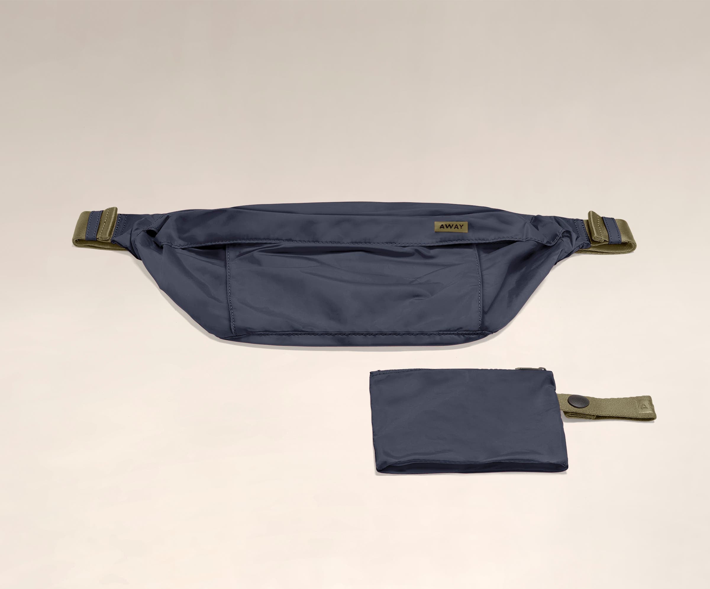 Lightweight Packable Sling Bag for Men & Women - Waterproof Travel Crossbody Bag in Navy Blue - Perfect for Hiking, Commuting & Daily Use
