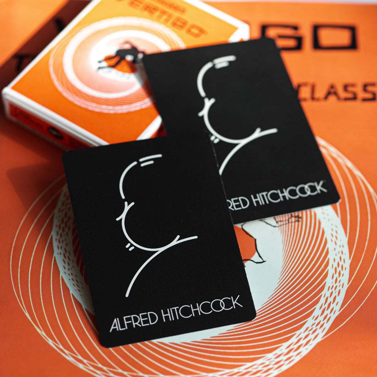 Hitchcock's Vertigo Playing Cards - Premium Collectible Deck for Card Games, Magic Tricks & Movie Fans - Perfect for Poker, Blackjack & Movie-Themed Parties