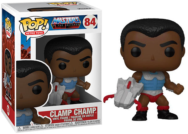 Vintage Clamp Champ Action Figure - Retro Masters of the Universe Collectible Toy for Adults & Kids | Perfect for Display, Gift Giving & 80s Nostalgia Collections