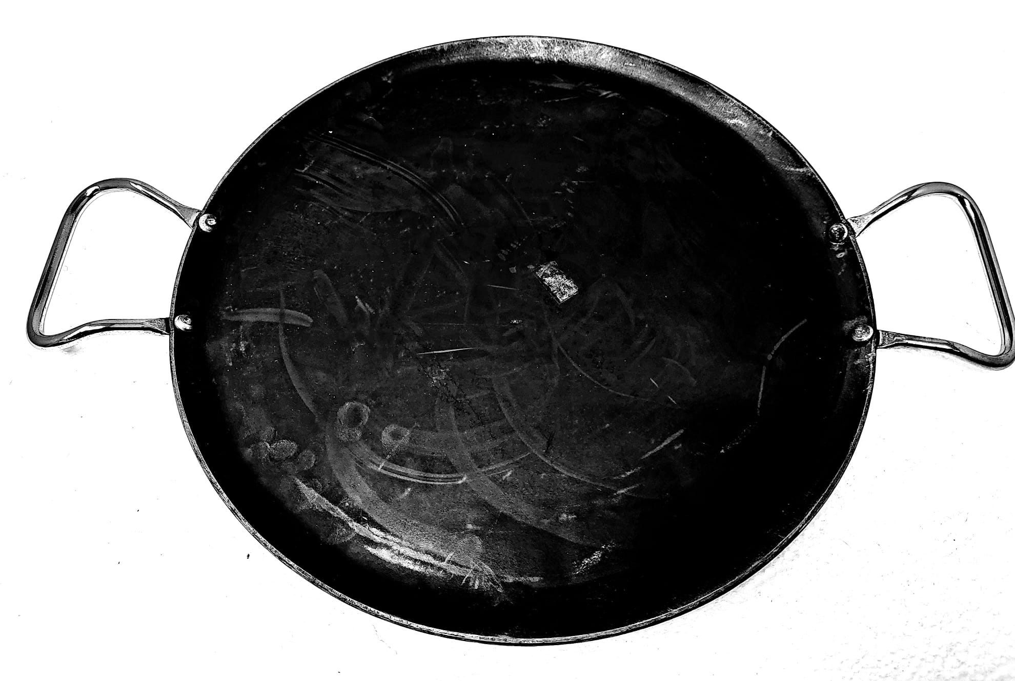 12 Inch Lucky Iron Dosa Tawa - Premium Double Handle Indian Griddle Pan for Perfect Dosas, Rotis & Pancakes - Ideal for Home Cooking & Restaurant Use