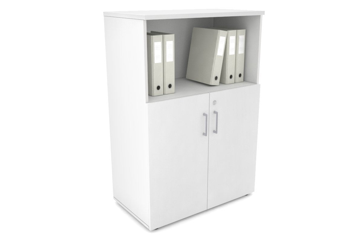 Medium Uniform Storage Cabinet with Small Doors [800W x 1170H x 450D] - Perfect for Office, School, and Home Organization