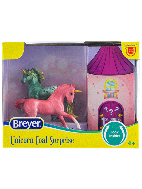 Breyer Mystery Unicorn Foal Surprise Toy - Collectible Unicorn Figures for Kids - Perfect for Birthday Gifts & Fantasy Play