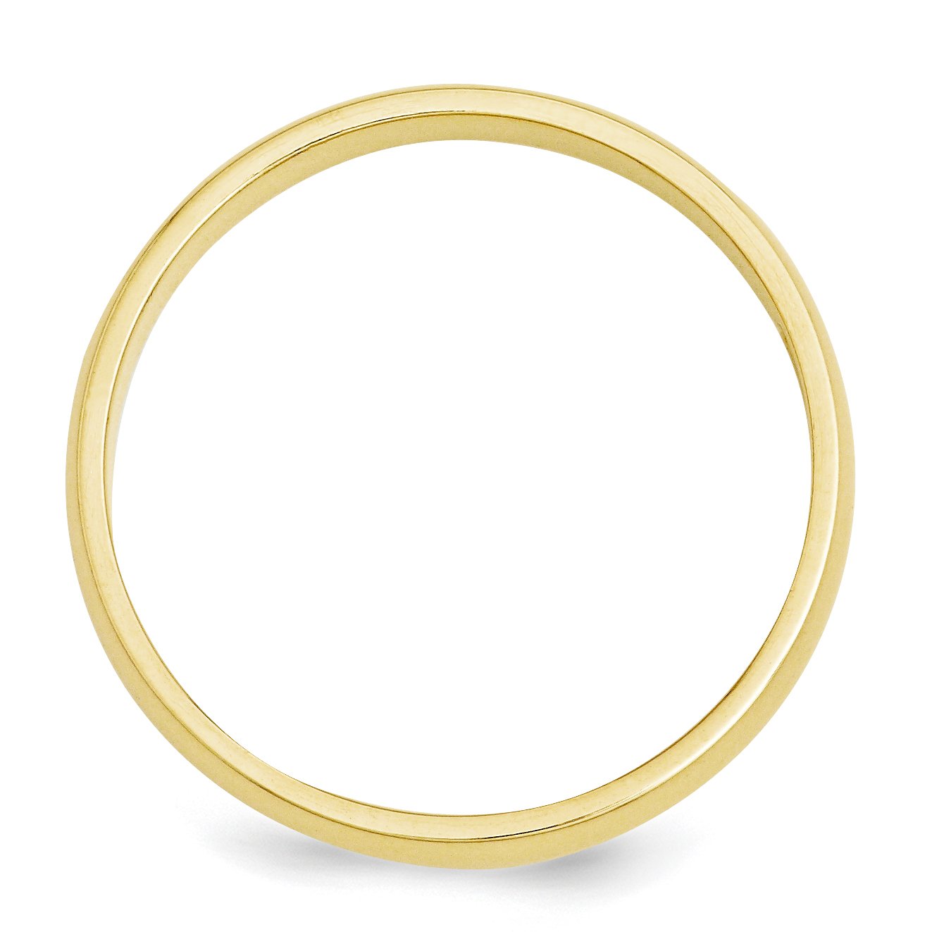 14K Solid Yellow Gold 3mm Classic Round Wedding Band Ring for Men & Women - Perfect for Engagement, Anniversary, and Everyday Wear