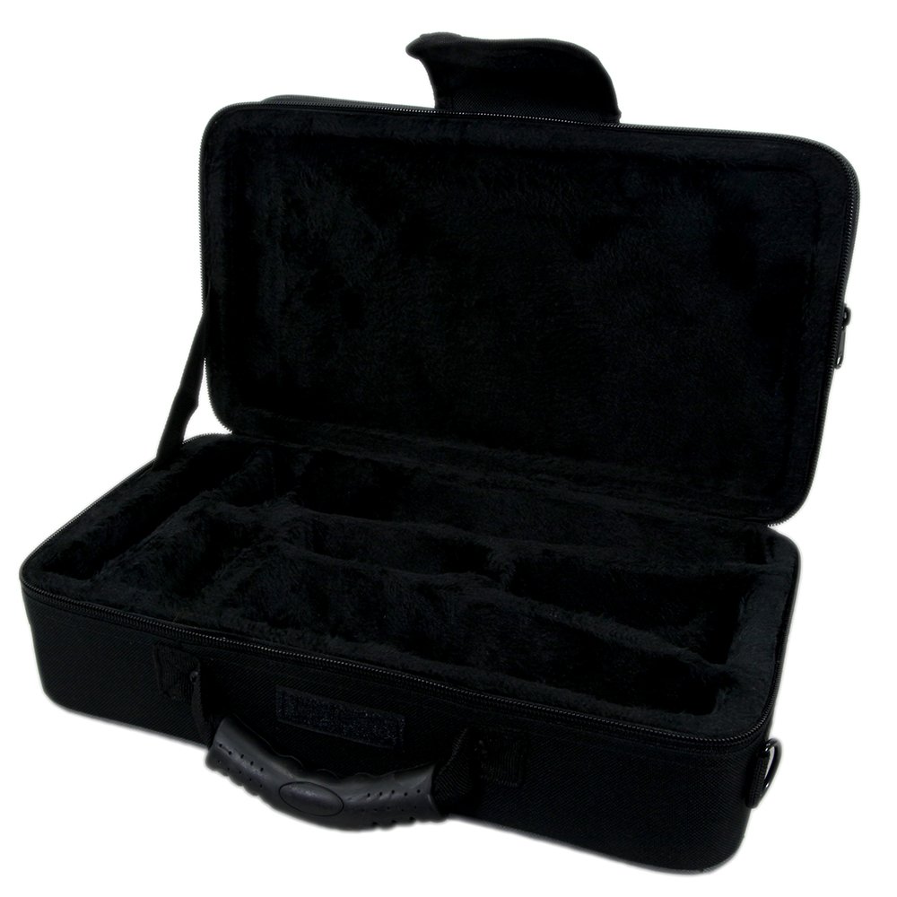 Premium Lightweight Bb Clarinet Case with Adjustable Shoulder Strap - Portable Backpack Design for Easy Transport - Durable Black Protective Cover - Perfect for School Bands, Music Lessons & Traveling Musicians