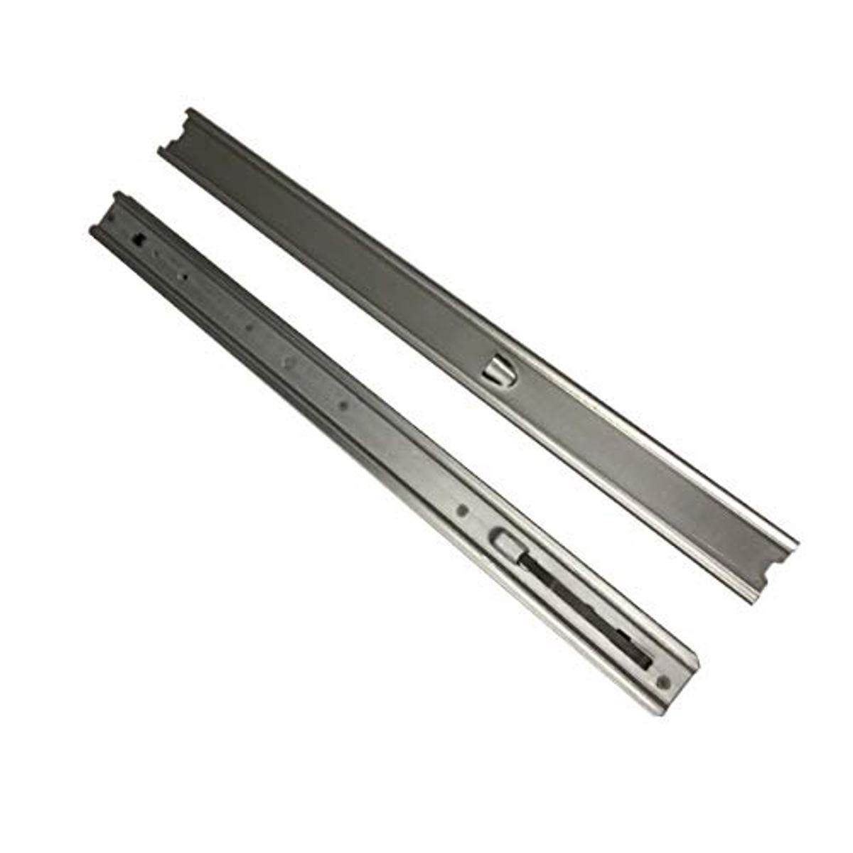 80889 Standard Friction Replacement Drawer Slides 285mm - Heavy Duty Cabinet Slides for Kitchen, Office & Furniture Drawers - Smooth Gliding & Easy Installation