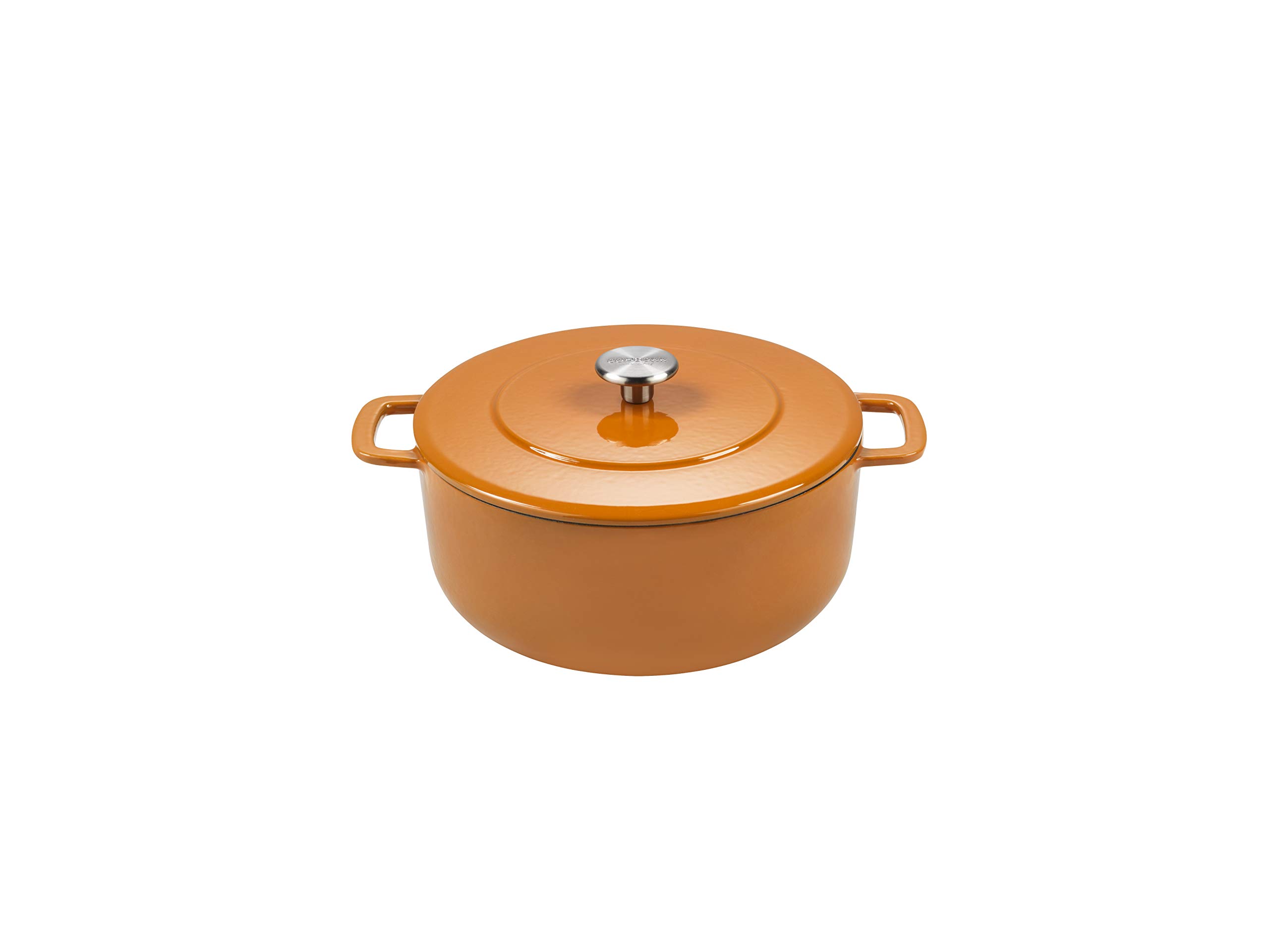 Premium Sous-Chef Dutch Oven - 6 Quart Enameled Cast Iron Pot with Lid - Perfect for Braising, Baking & Slow Cooking - Ideal for Soups, Stews, Bread & Camping Meals
