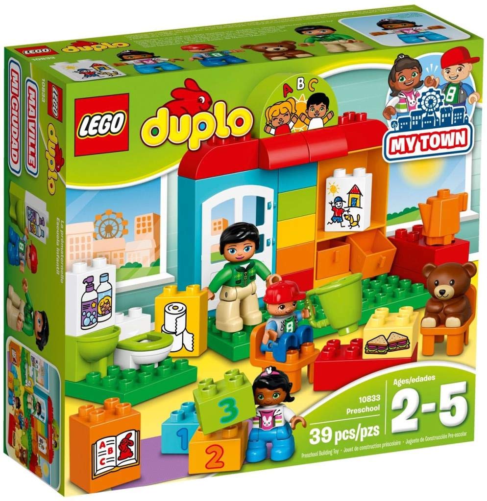LEGO DUPLO Town Building Blocks Set 10833 – Creative Construction Toy for Kids, Toddlers & Preschoolers – Perfect for Early Learning, Playtime & Family Bonding