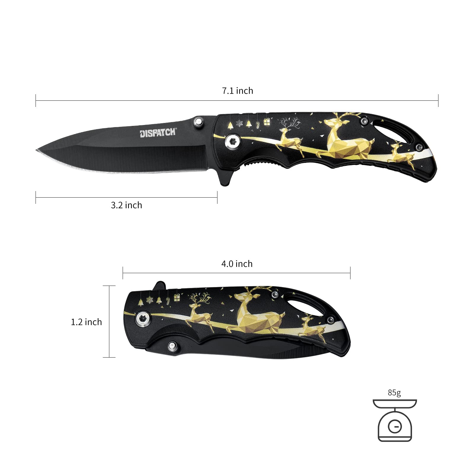 Premium High Hardness Folding Tactical Knife Set - Survival, Hunting, Camping & Outdoor EDC Tools - Perfect for Mountain Climbing, Fishing & Emergency Preparedness