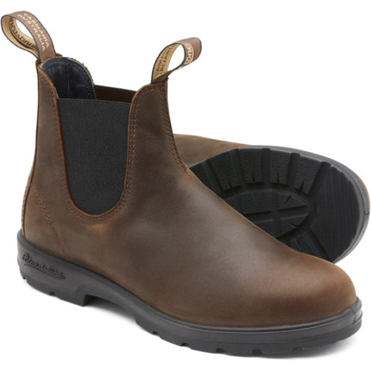 Classic Chelsea Boots for Men & Women - Comfortable Leather Ankle Boots with Elastic Side - Stylish & Versatile for Casual, Office & Outdoor Wear