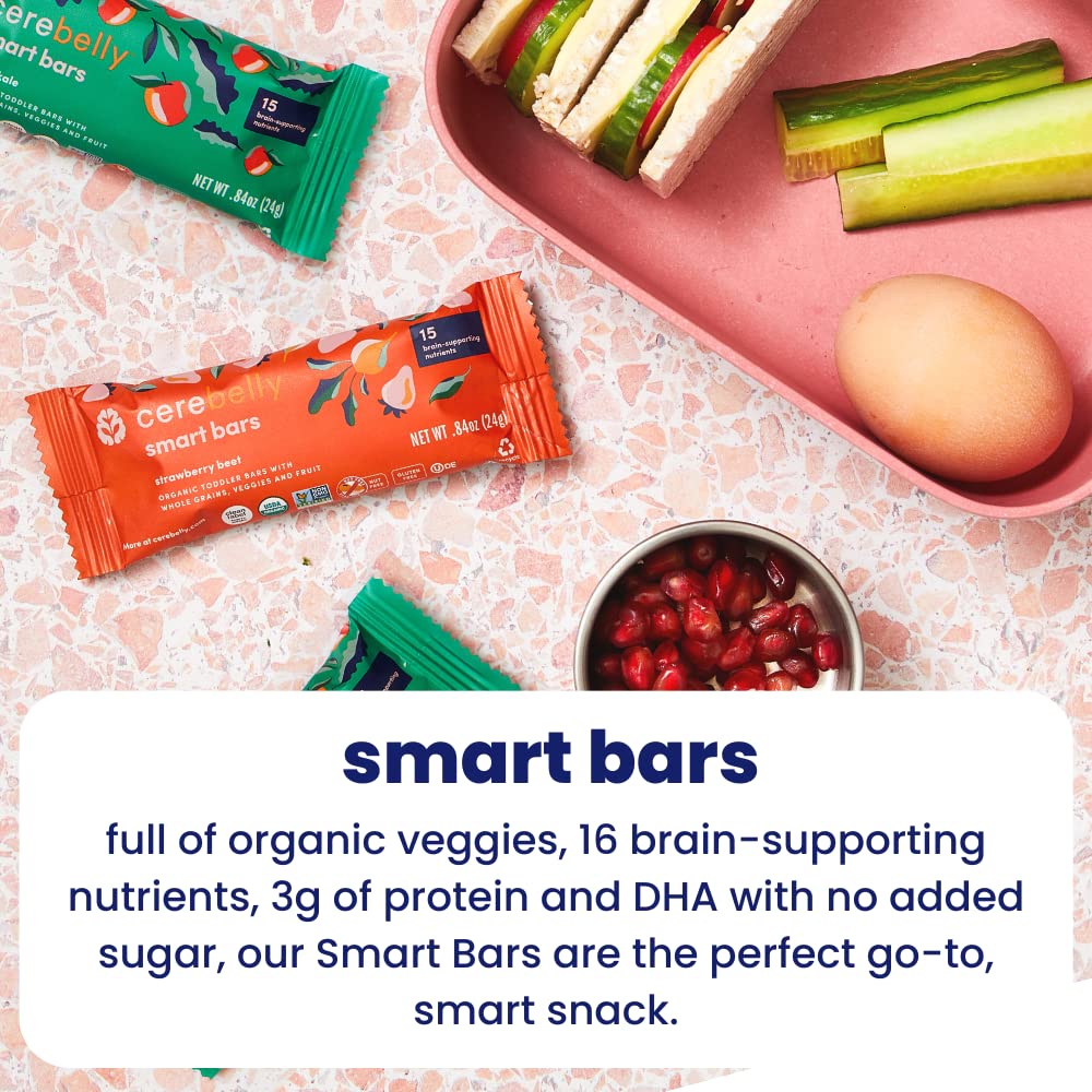 Organic Toddler Snack Bars - Sweet Potato Blueberry Banana (Pack of 5), Gluten & Nut Free, No Added Sugar - Perfect for On-the-Go Kids