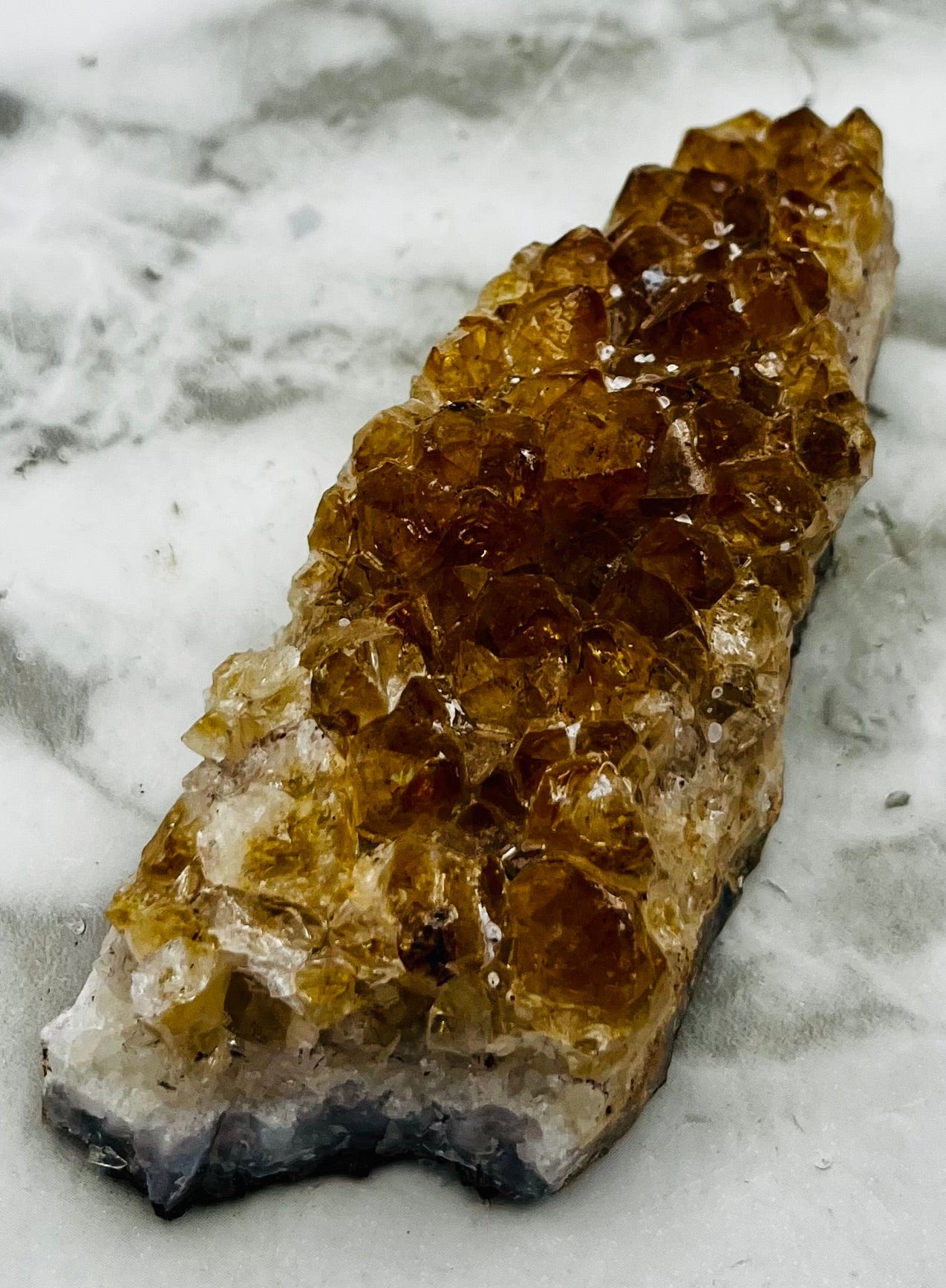 Natural Citrine Crystal Cluster - 49g Raw Citrine Stone for Healing, Meditation & Energy Work - Perfect for Home Decor, Reiki & Spiritual Practices