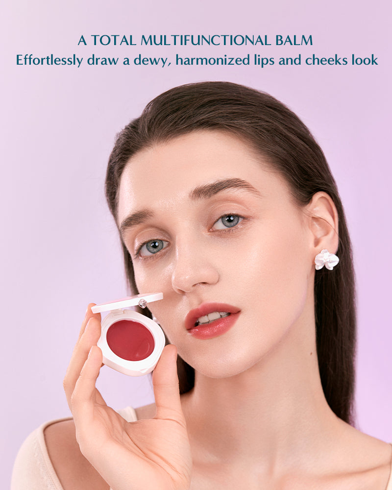 Dewy Touch Tinted Lip Balm Refill - Hydrating & Nourishing Lip Care with Natural Sheer Color | Perfect for Daily Moisture & Light Makeup Looks
