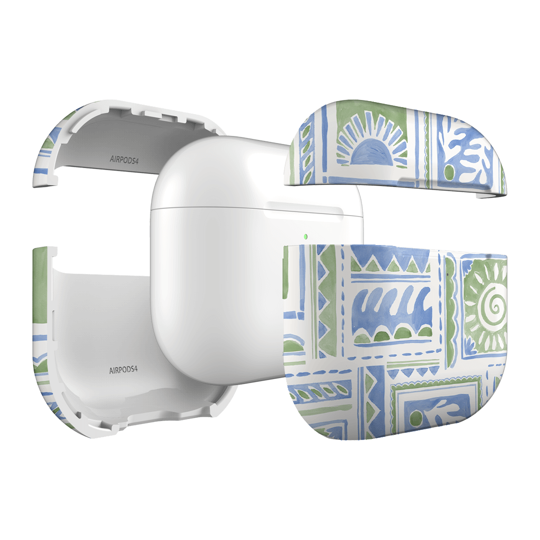 Sage Suns AirPods Case - Protective Cover for AirPods 1/2/3/Pro with Keychain - Durable Shockproof Silicone Case for Apple AirPods - Perfect for Gym, Travel & Everyday Use