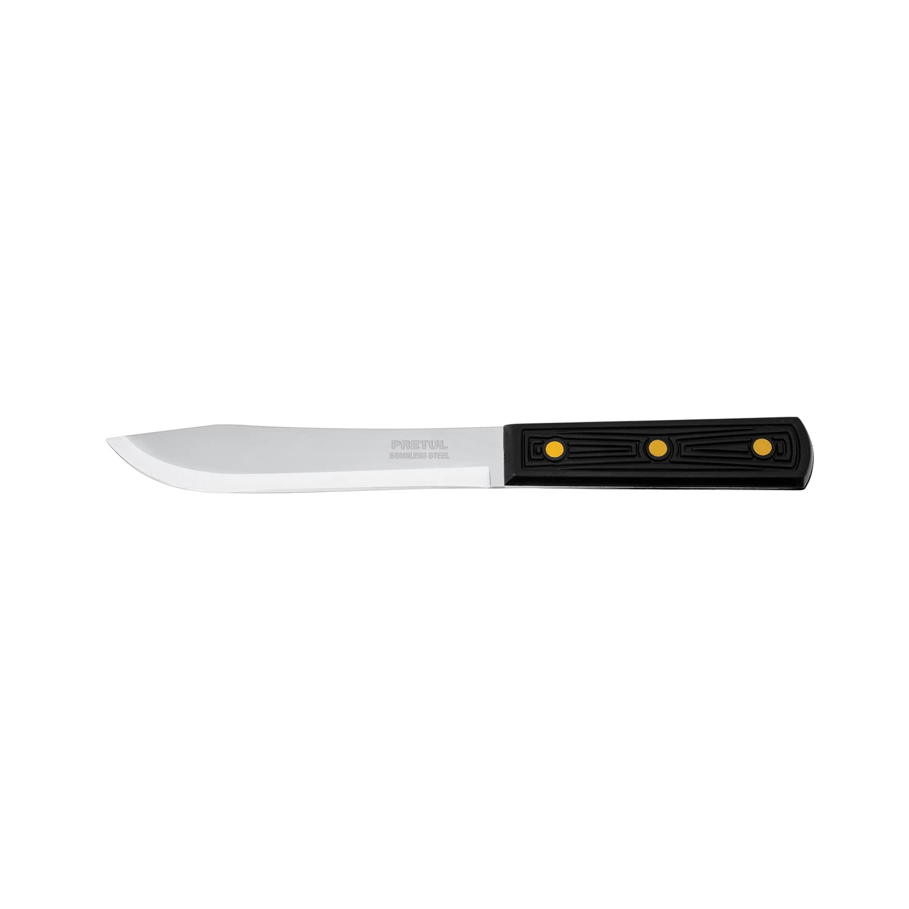 Premium Cebollero Knife with Ergonomic Plastic Handle - 6 Inch Blade for Professional Kitchen & Outdoor Cooking