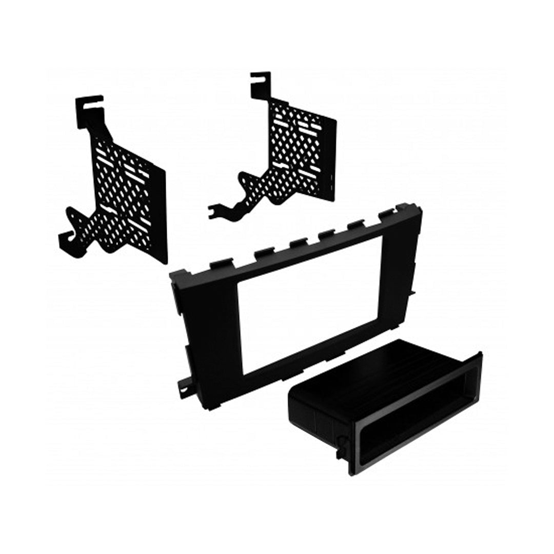 NDK738 Car Stereo for 2013-2017 Nissan Altima Sedan - Single/Double DIN In-Dash Receiver with ISO Mount & Storage Pocket | Perfect for Upgrading Your Car Audio System