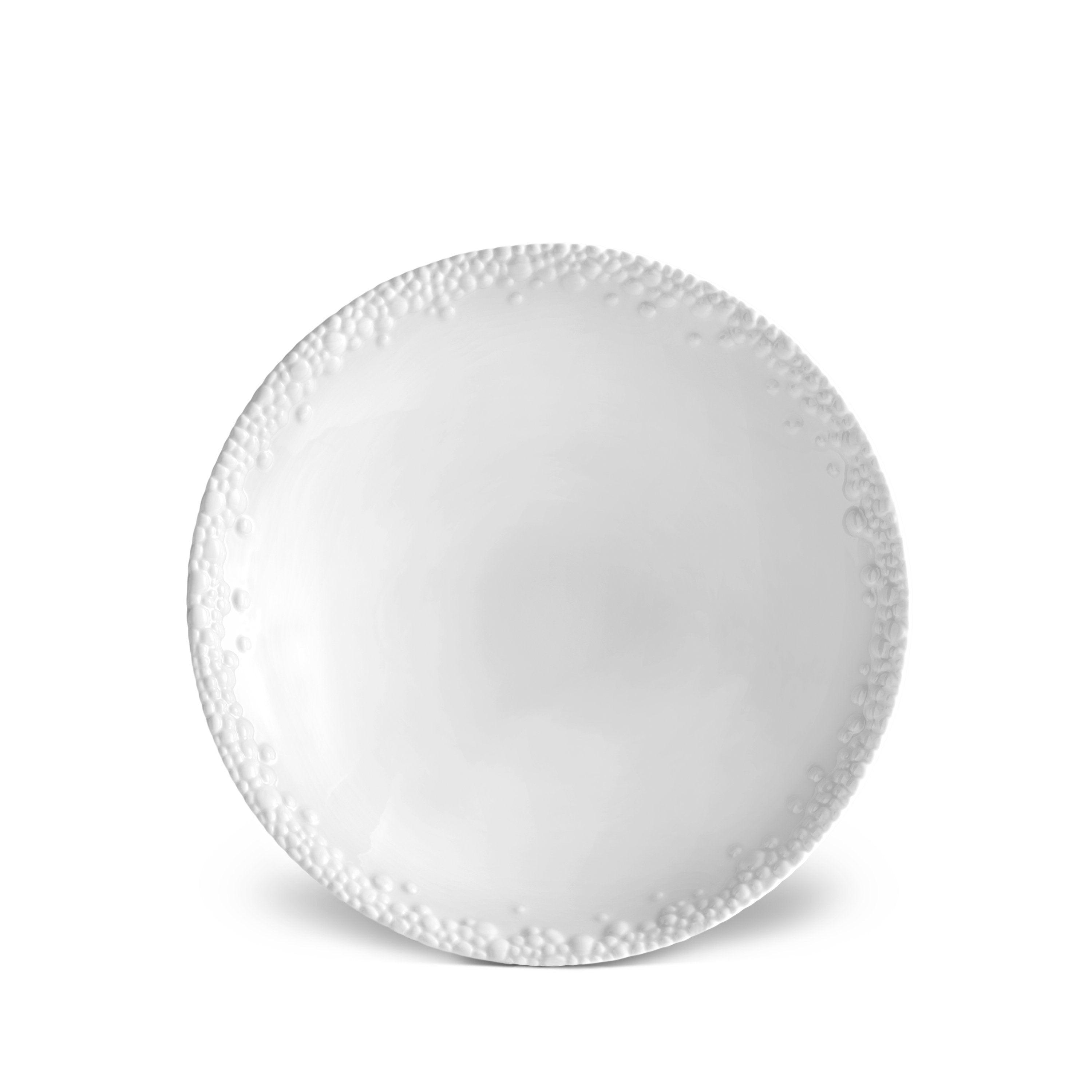 Haas Mojave White Soup Plate - Elegant Ceramic Dinnerware for Soup, Salad & Dessert - Perfect for Restaurants, Catering & Home Dining