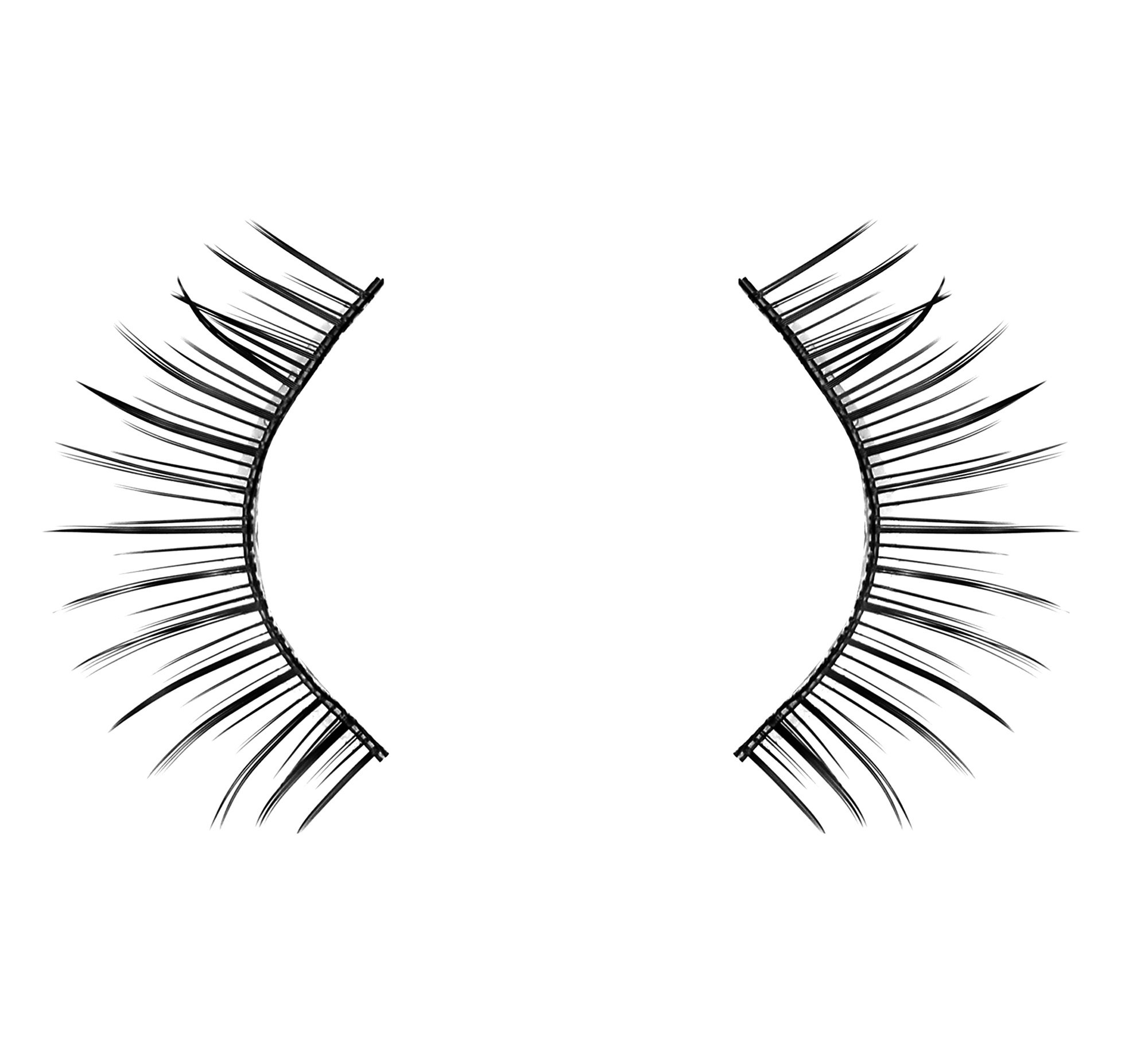 Kelley Thick Waterproof False Eyelashes with Clear White Lash Glue - Natural Looking Lashes for Parties, Weddings & Special Occasions