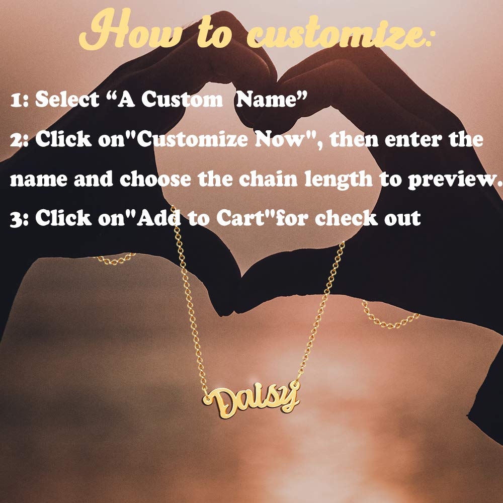 Custom Alana Name Necklace - Gold/Silver Bar Pendant for Gifts