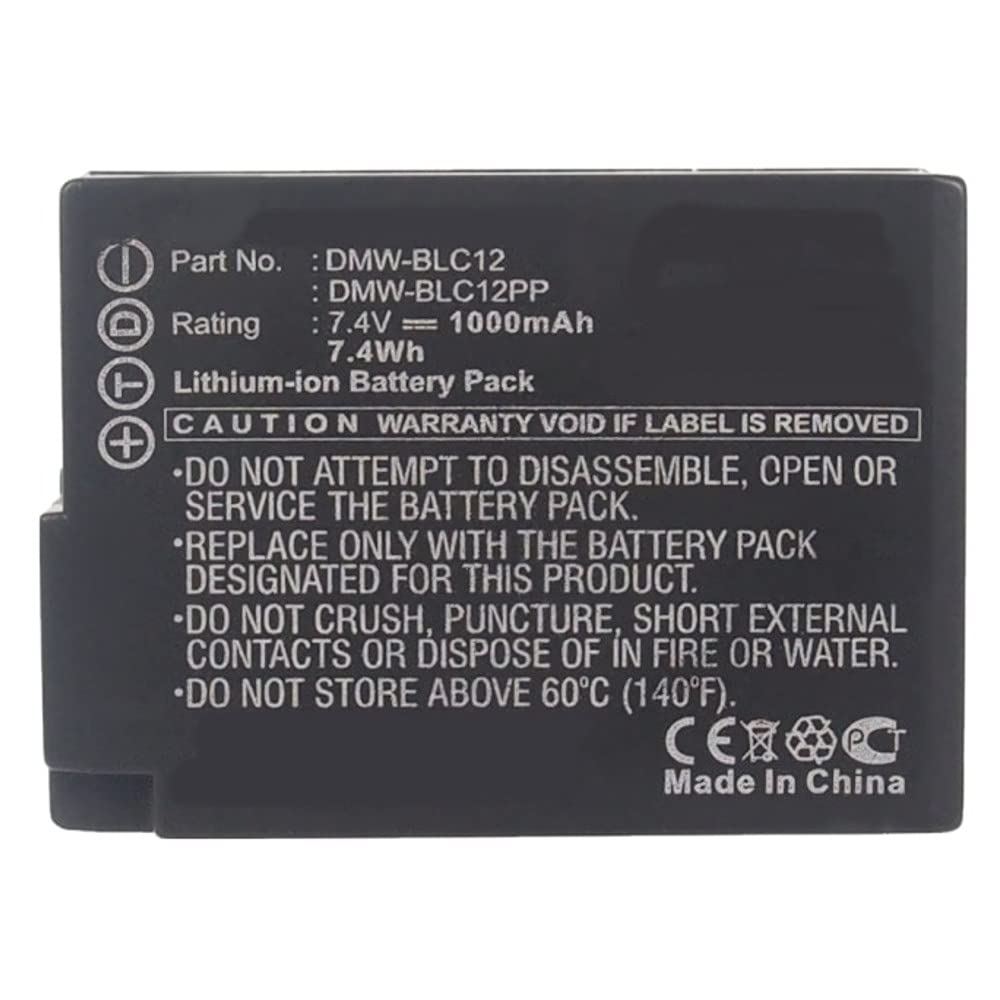 Synergy Digital Camera Battery for Leica Q & V-Lux 4 - 7.4V 1000mAh Li-ion Replacement Battery | Perfect for Travel Photography, Vlogging & Outdoor Shooting
