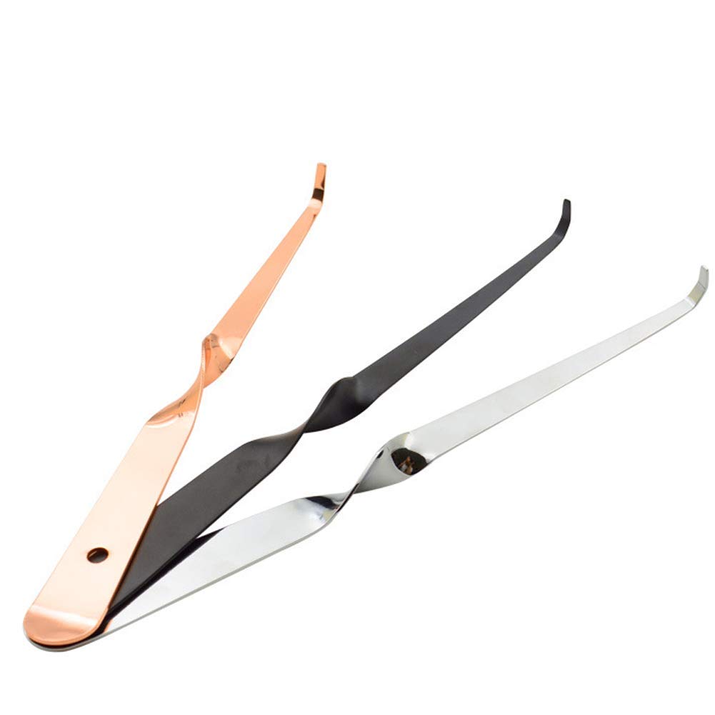 2Pcs Stainless Steel Candle Wick Dippers & Hooks - Black Candle Accessories for Extinguishing & Adjusting Wicks - Perfect for Home Decor, Aromatherapy, and Relaxation Candles