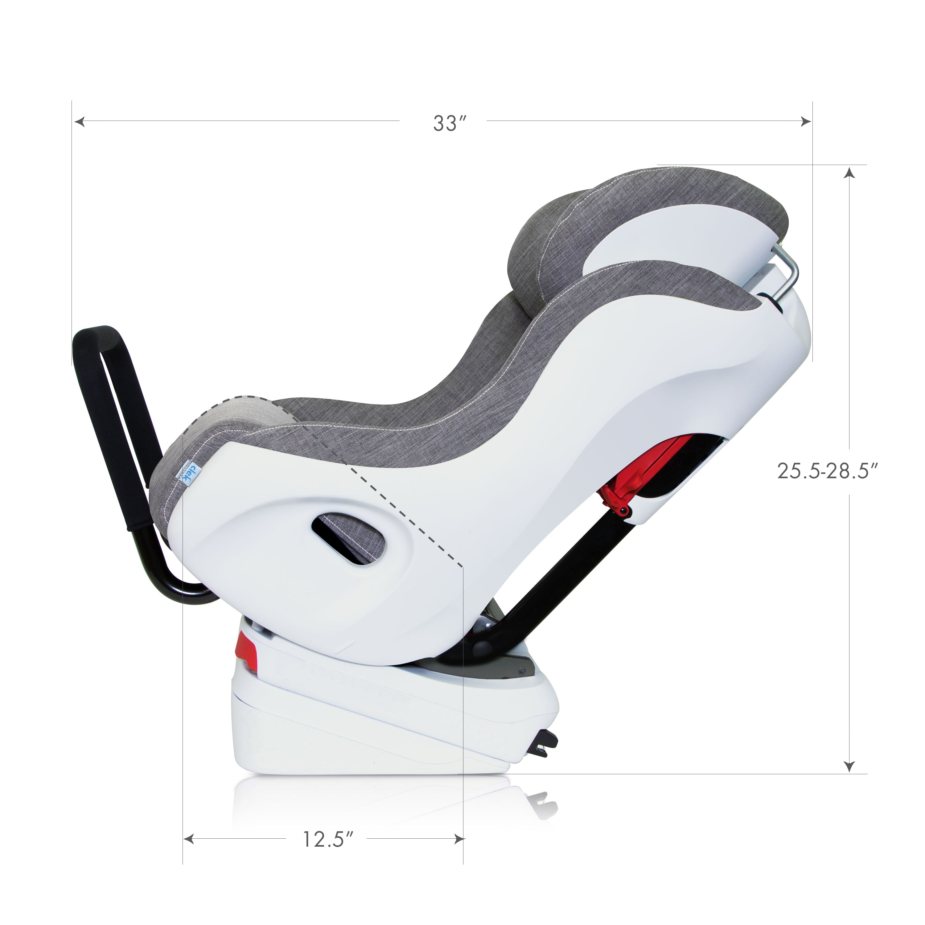 Clek Foonf Convertible Car Seat - Safe & Comfortable Rear & Forward Facing Infant to Toddler Car Seat for Cars, SUVs & Minivans | Perfect for Road Trips, Daily Commutes & Family Travel