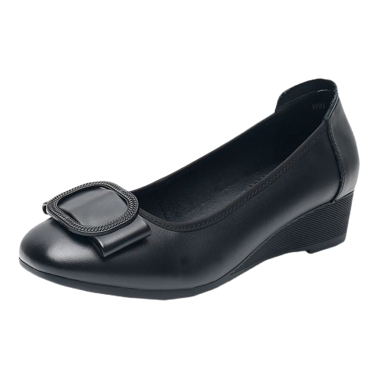 Women's Comfortable Flats with Arch Support - Breathable Lace-Up Dress Shoes | Fashionable Low Heel Oxfords & Wedges for Casual Wear | Perfect for Office, Walking & Daily Activities