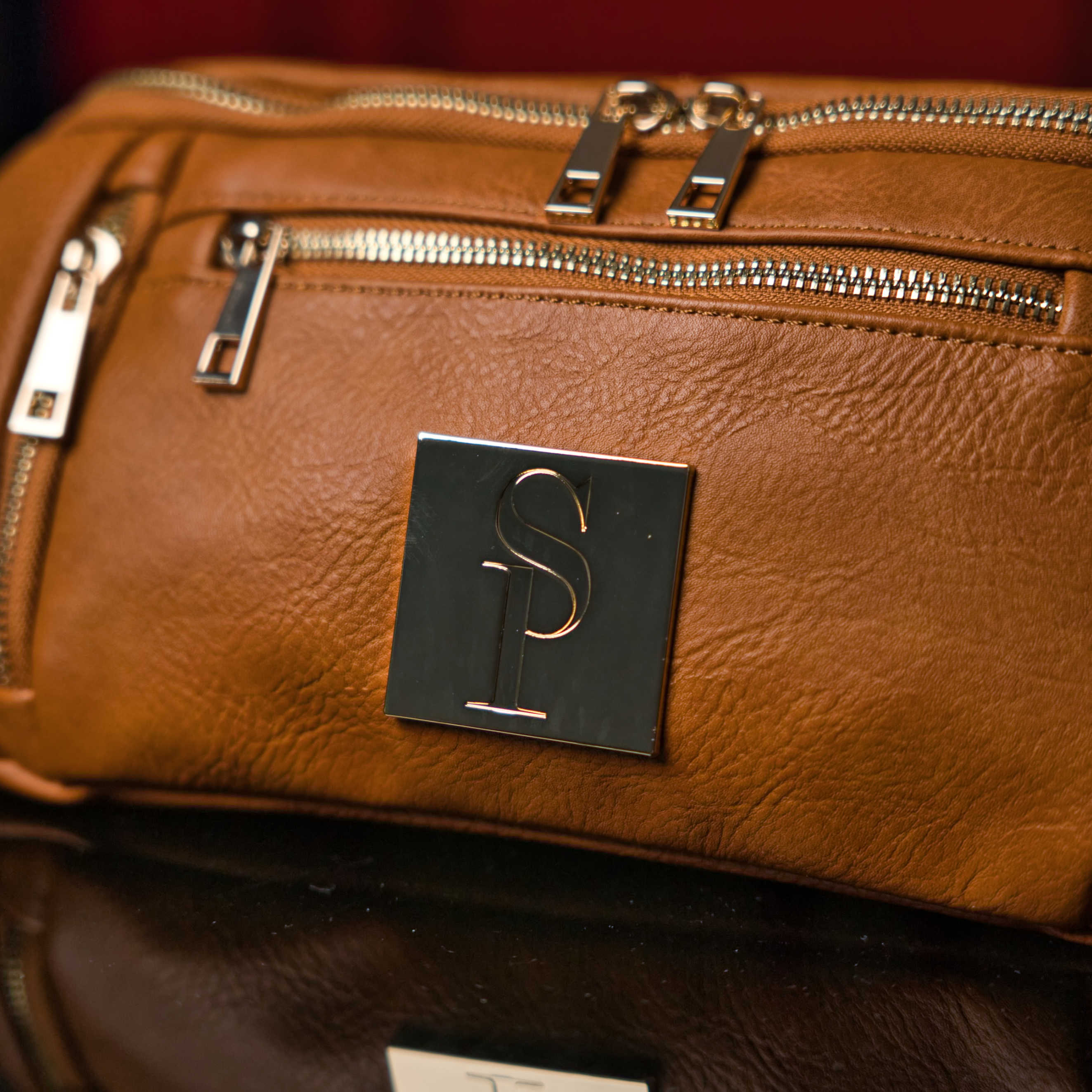 Luciano Genuine Leather Crossbody Sling Bag for Men & Women - Stylish Brown Shoulder Bag for Travel, Work & Everyday Use
