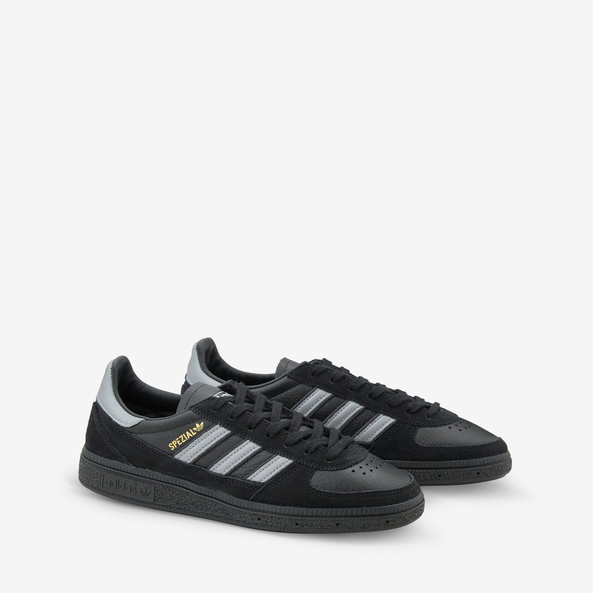 Adidas Handball Spezial WM Core Black Silver Metallic Carbon - Classic Sneakers for Streetwear & Casual Outfits