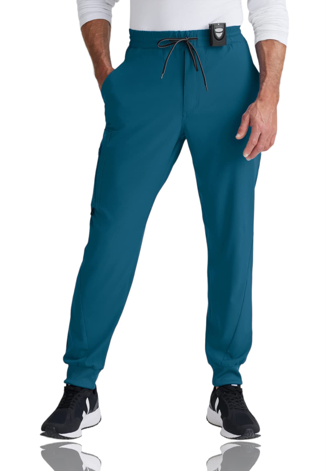 BARCO One Vortex Scrub Jogger Pants for Men - Eco-Friendly Stretch Fabric, Wrinkle-Resistant, Comfort Fit Elastic Waist | Perfect for Medical Professionals, Nurses & Healthcare Workers