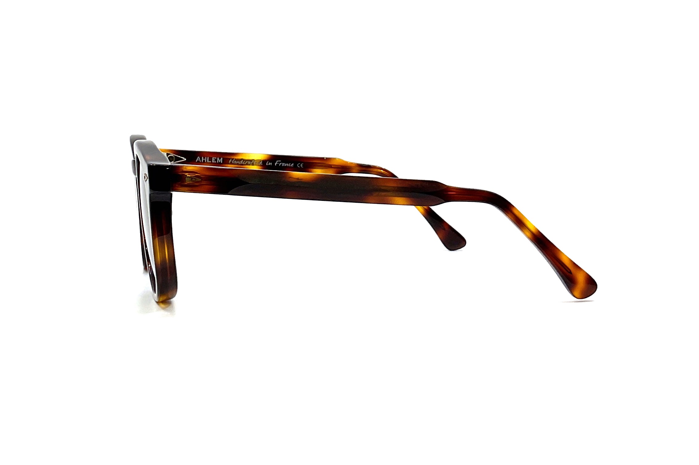 Ahlem Saint Germain Classic Tortoise Shell Sunglasses - UV Protection & Polarized Lenses for Women - Perfect for Beach, Driving & Outdoor Activities