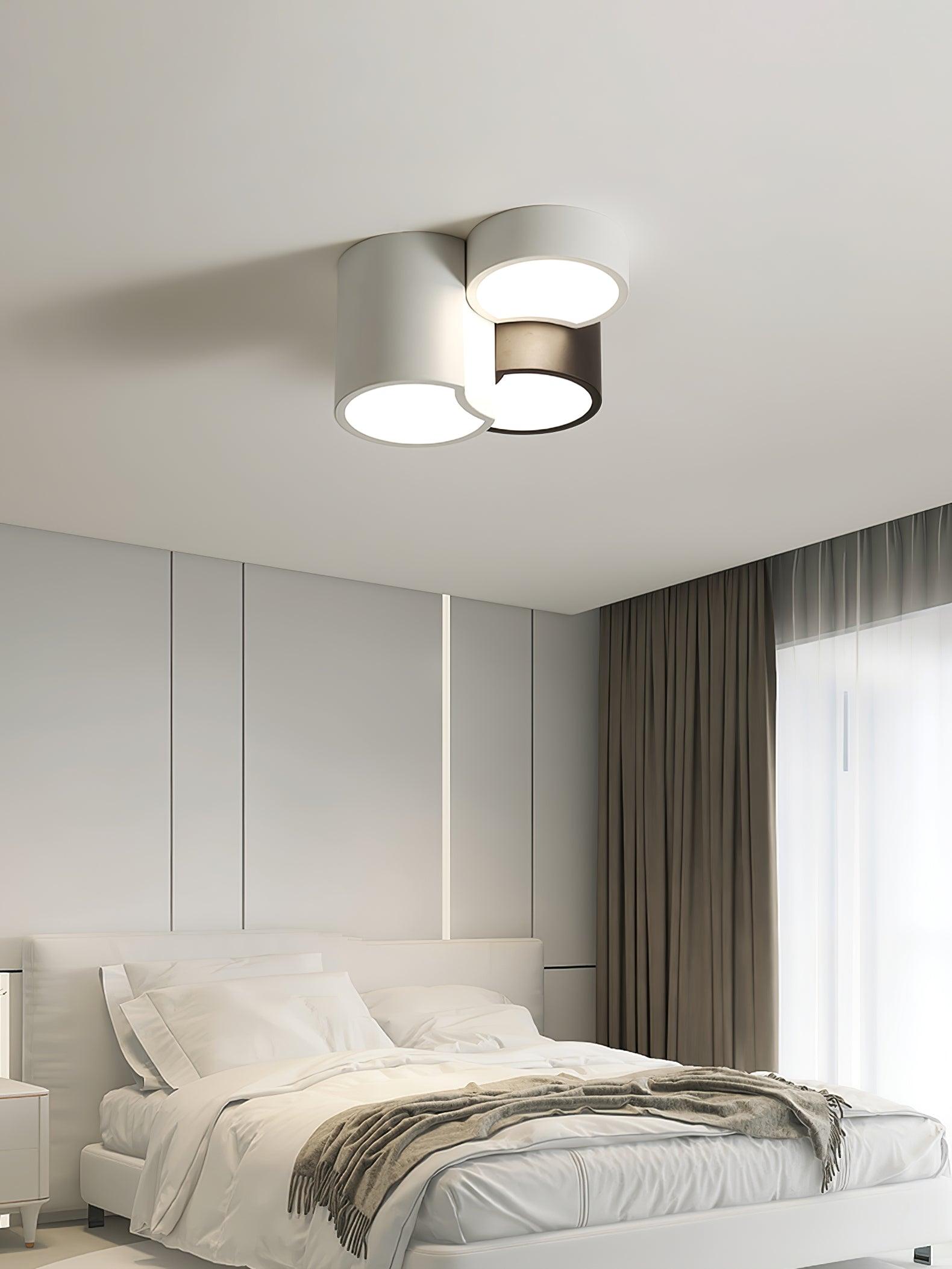 Modern Geometric Ceiling Light Fixture - Stylish Hexagon Design for Living Room, Bedroom & Dining Room - Energy Efficient LED Lighting for Home Decor
