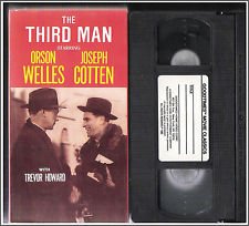 The Third Man (1949) Classic Film on VHS - Perfect for Vintage Movie Collectors & Film Noir Enthusiasts
