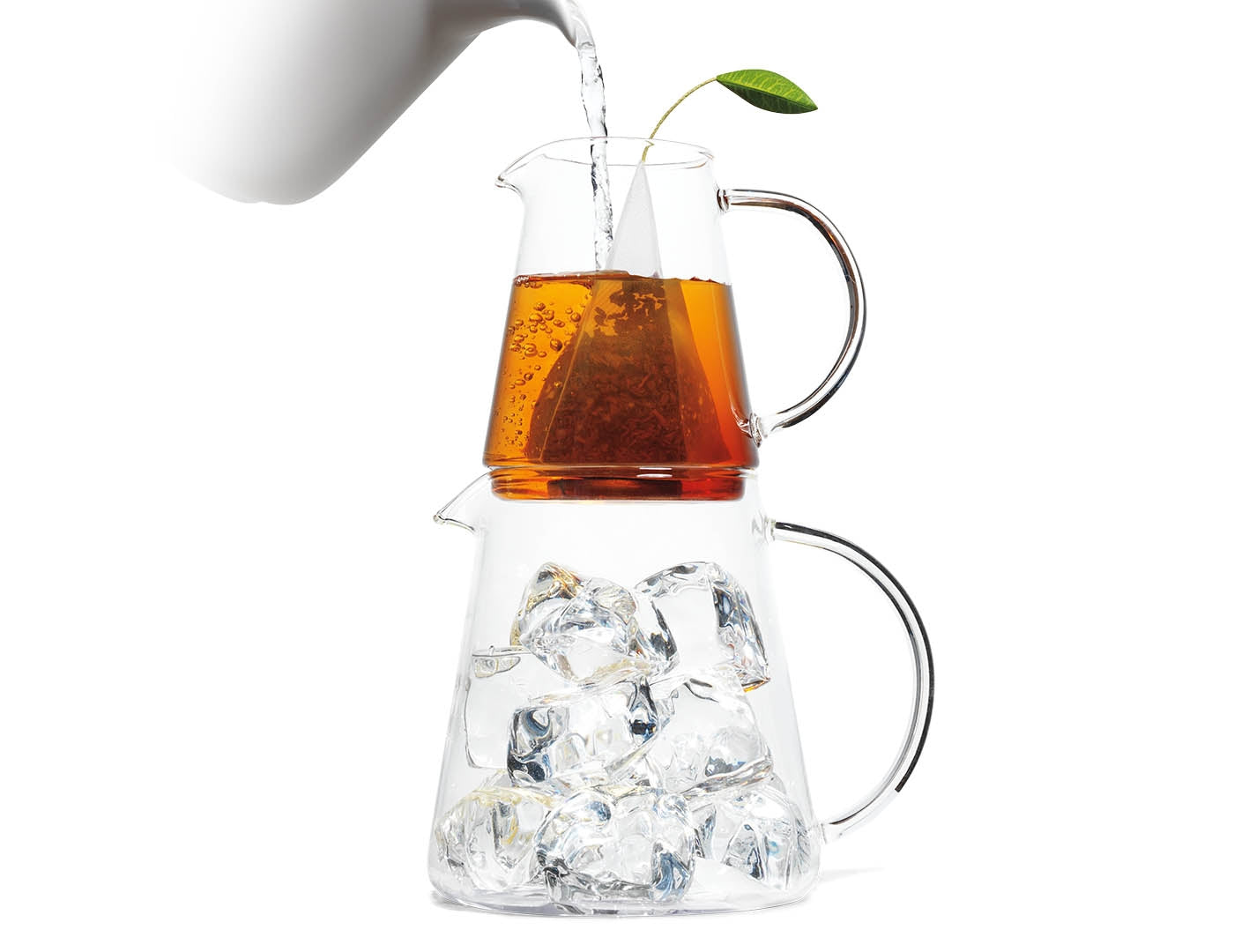 Premium Glass Iced Tea Pitcher Set with Lid & Spout - Perfect for Summer Drinks, Lemonade, and Iced Coffee - Ideal for Parties, BBQs, and Outdoor Entertaining