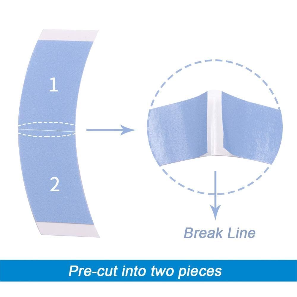36Pcs Waterproof Wig Tape - Strong Adhesive for Lace Wigs & Hairpieces | Secure All-Day Wear