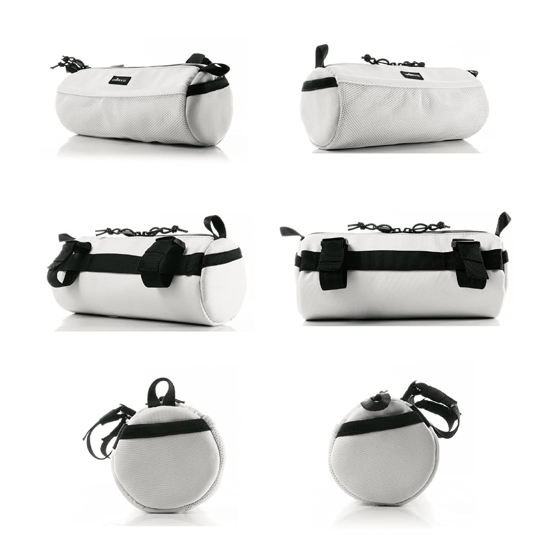 Lumiere & Co. Waterproof Bike Handlebar Bag - Front Bicycle Bag for Mountain & Road Bikes - Durable Cycling Accessories with Reflective Strip - Perfect for Commuting, Touring & Outdoor Adventures