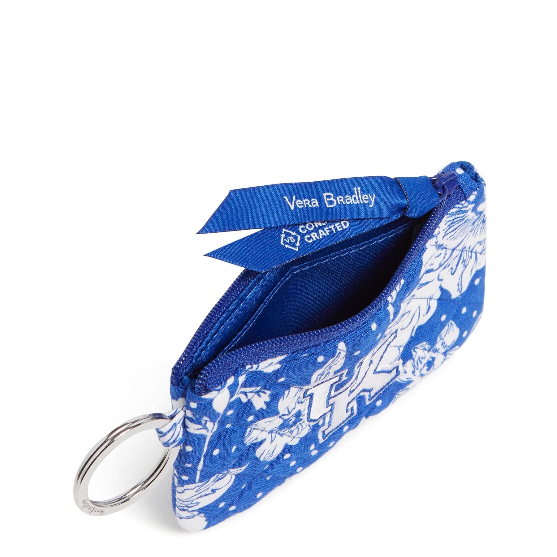 Custom Collegiate Zip ID Lanyard with Keychain - Durable School & Work Badge Holder - Perfect for Campus, Office, and Events